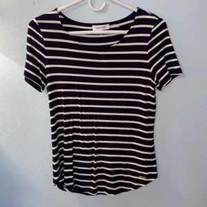 Striped Calvin Klein shirt